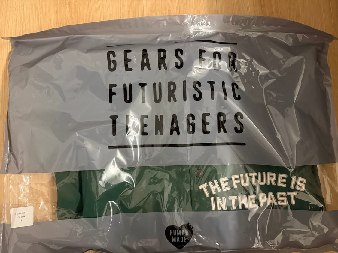 휴먼 메이드 코치 자켓 그린 상품이미지3