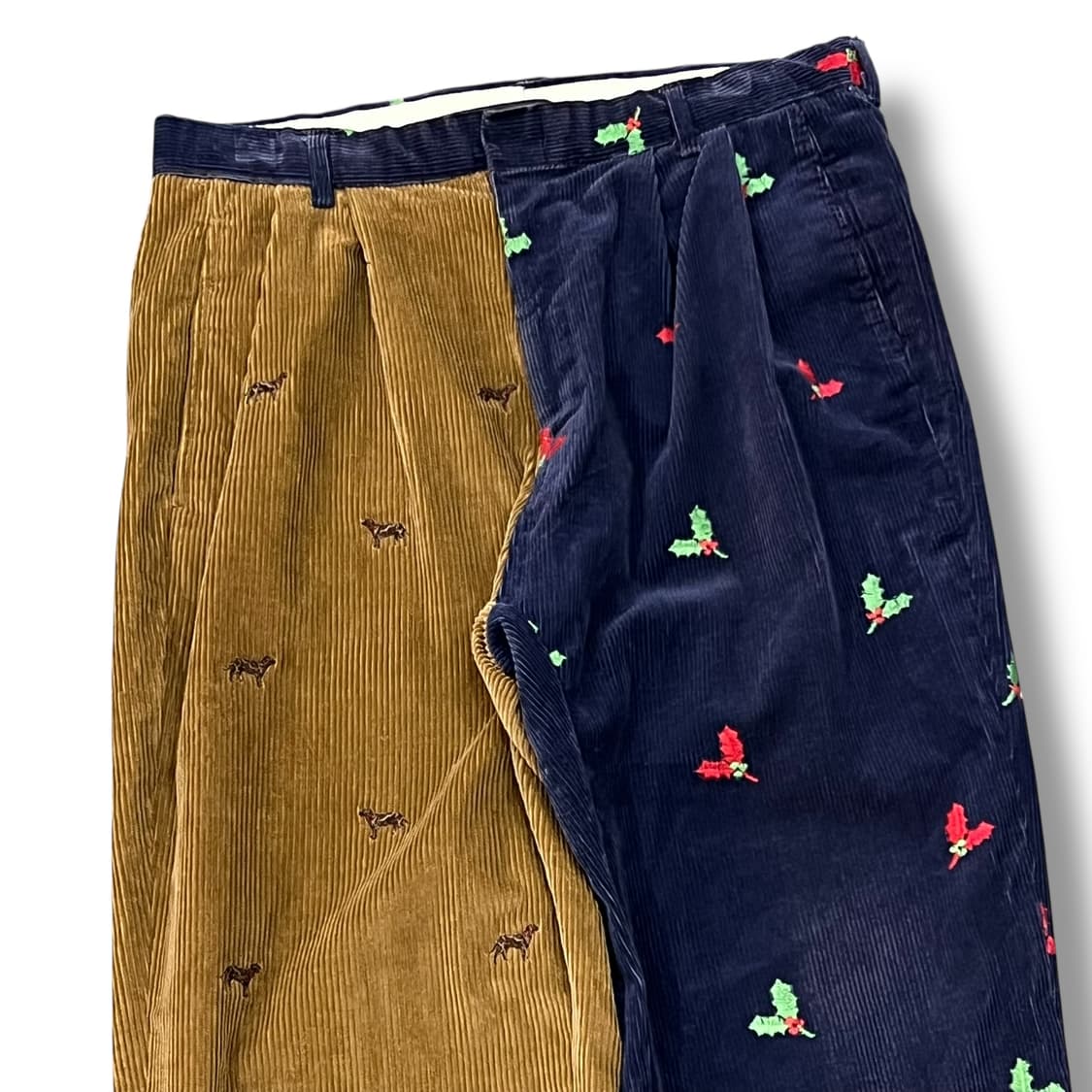  오비스 x 브룩스브라더스 배색 패턴 코듀로이 팬츠 y13882 상품이미지4