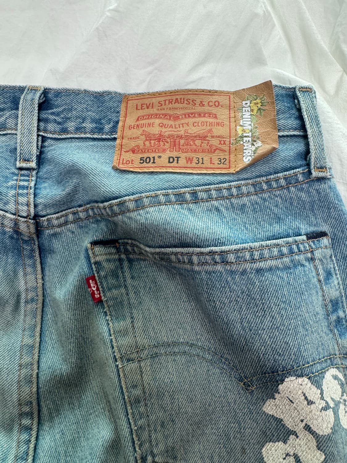 데님티어스 리바이스 501청바지 상품이미지3