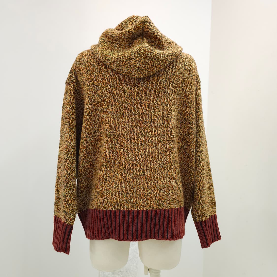 UNIQLO MARNI  콜라보 믹스 컬러 니트 후드 집업 가디건 상품이미지2