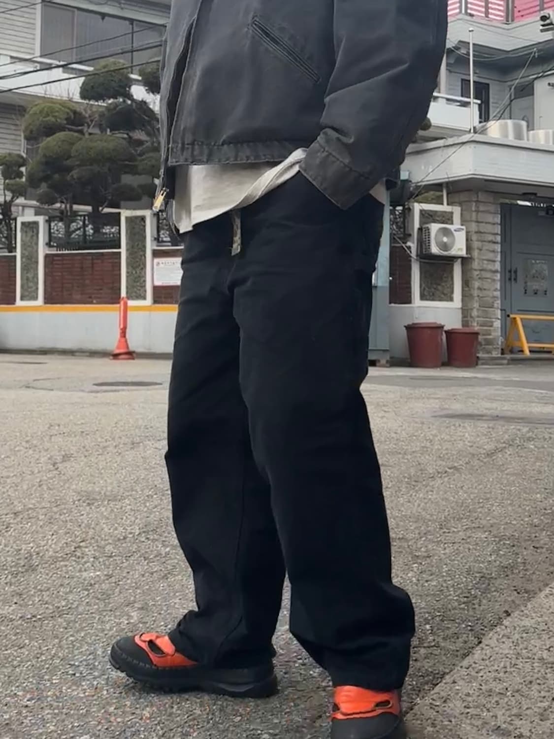 칼하트 싱글니 b11 blk 블랙 40사이즈 상품이미지2