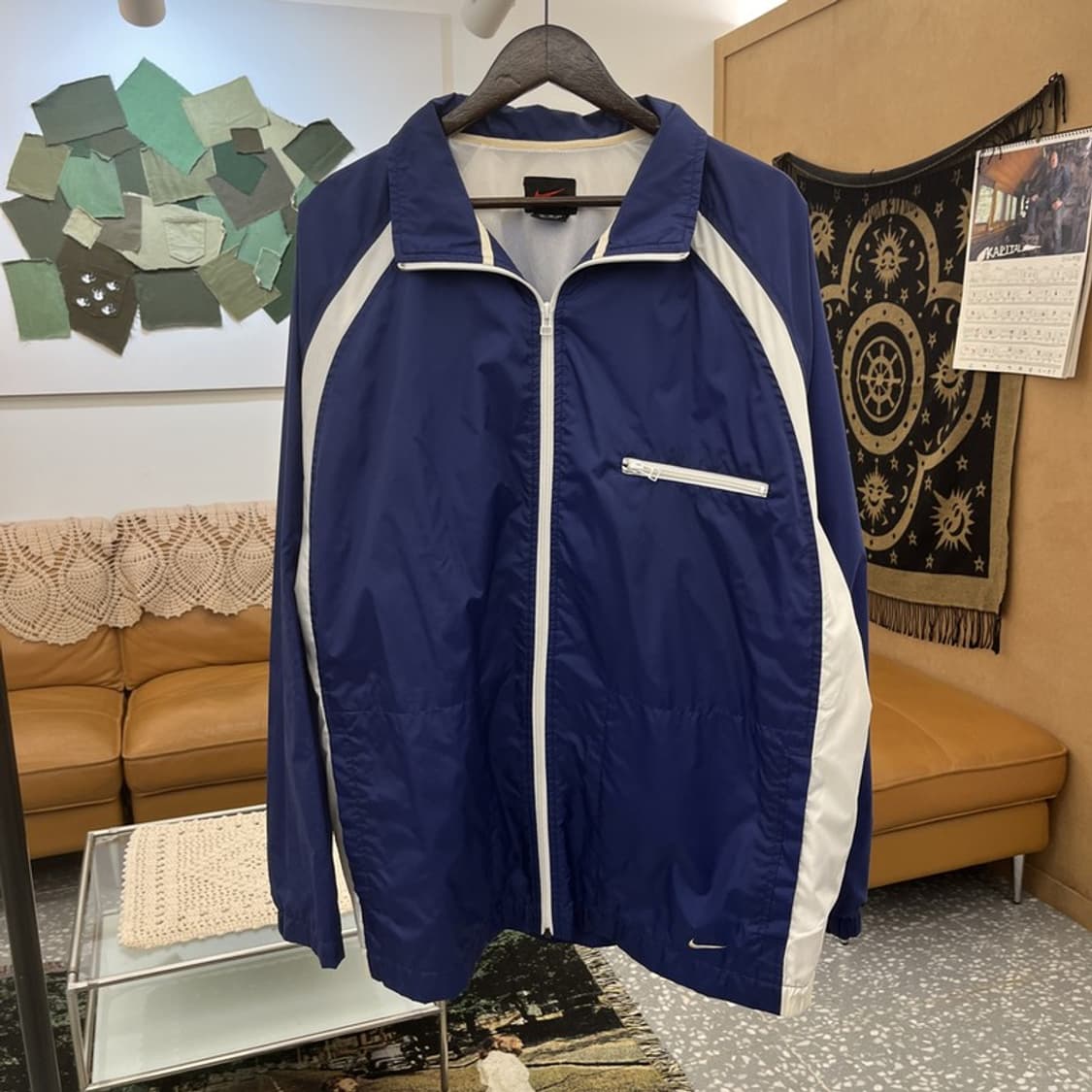 나이키 올드스쿨 빈티지 레트로 오버핏 바람막이 자켓 XL C11670 상품이미지3