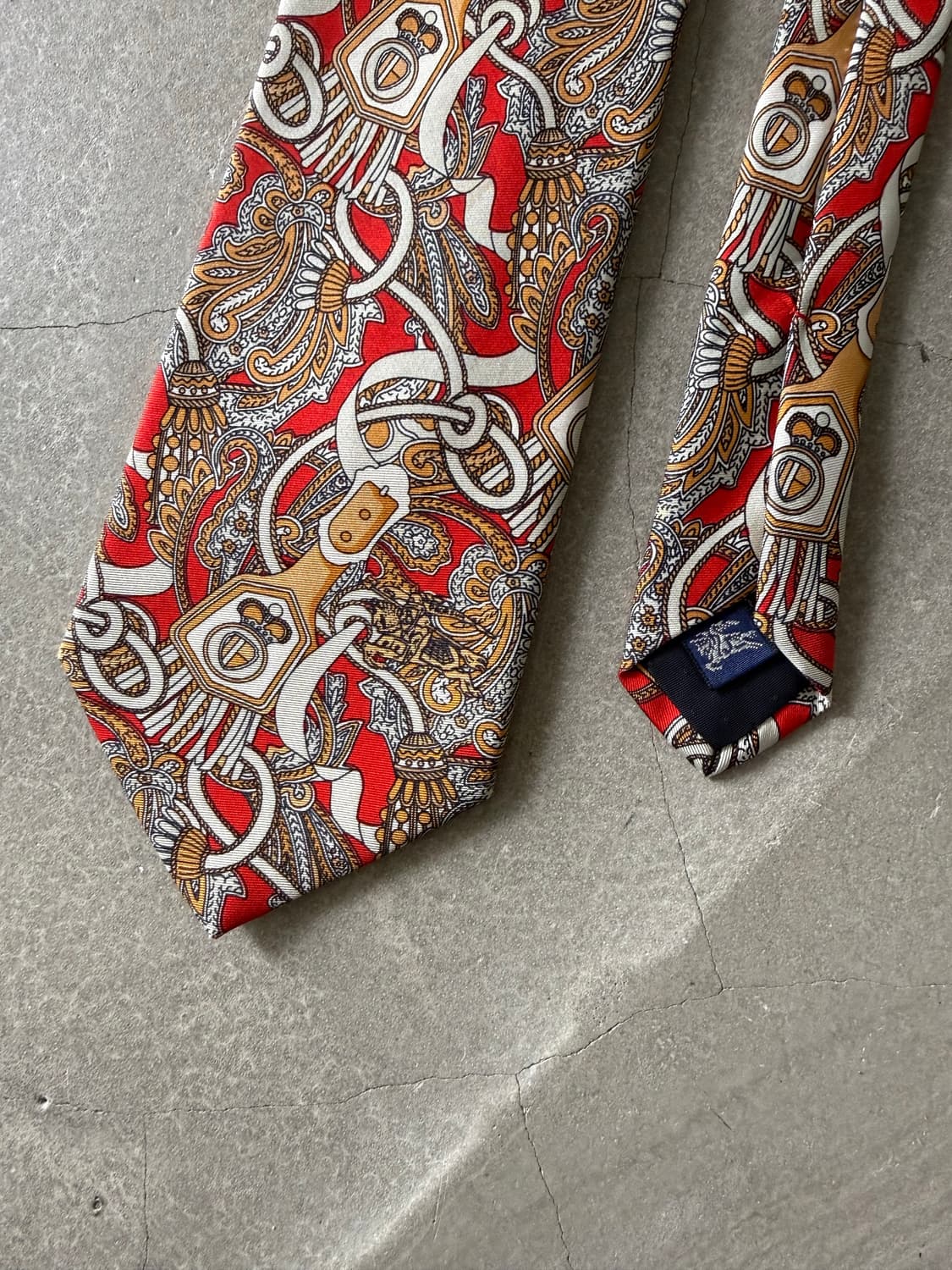 Burberrys Handmade Pattern Tie 상품이미지2