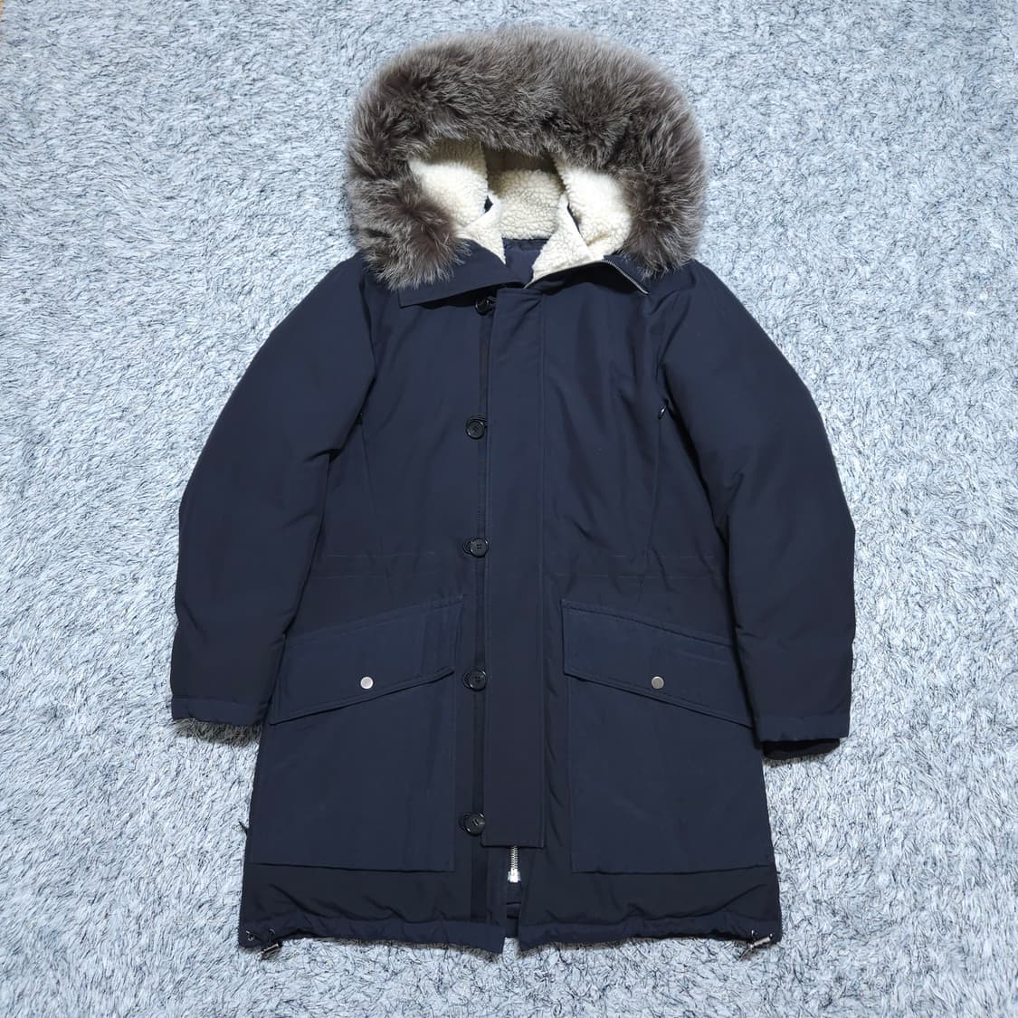 시스템옴므)100 남자 폭스퍼 헤비구스다운 / 왕눈이샵 상품이미지1