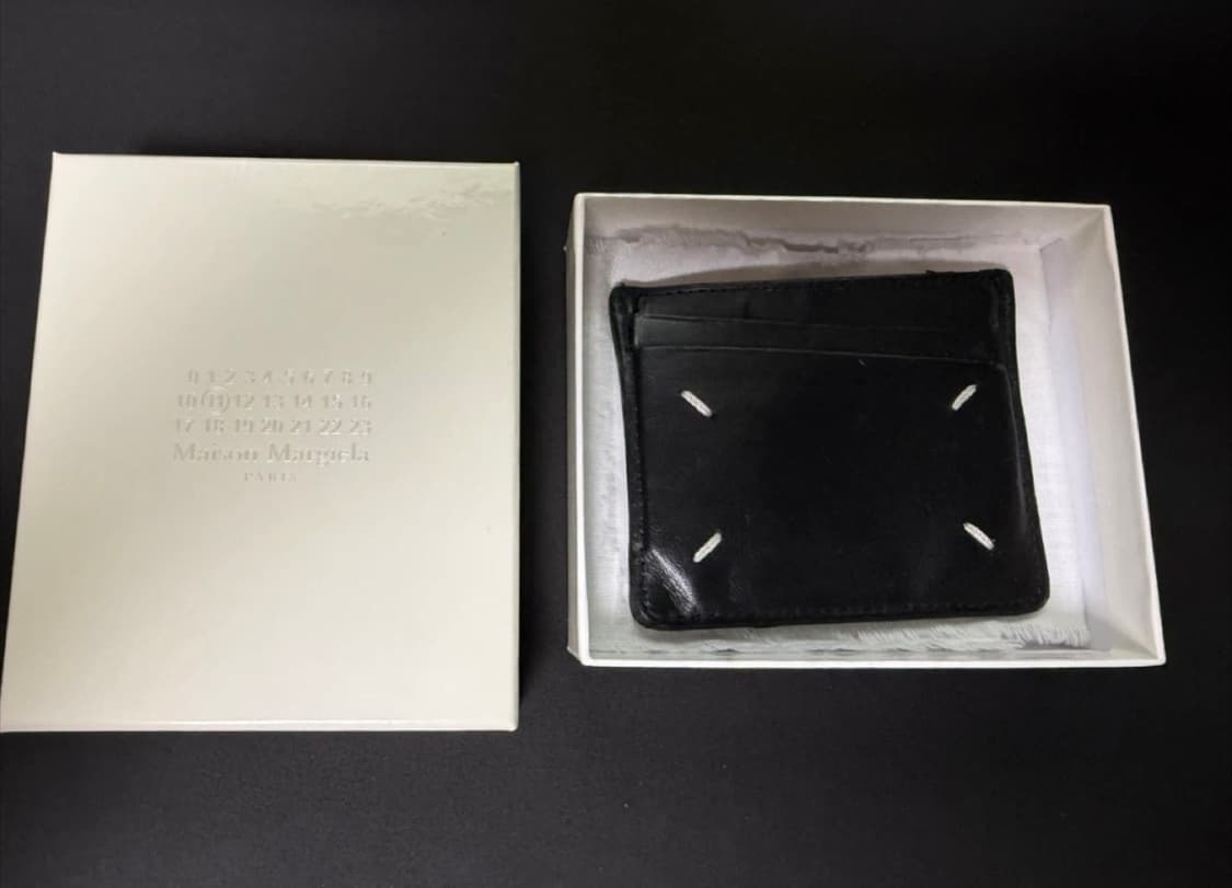 급처) 메종 마르지엘라 블랙 카드지갑 상품이미지1
