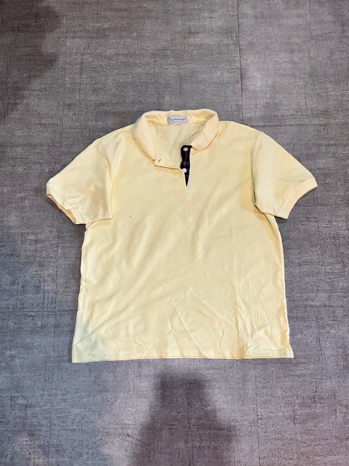 Burberry 버버리 올드스쿨아메카지 90‘s 반팔카라티셔츠 상품이미지1