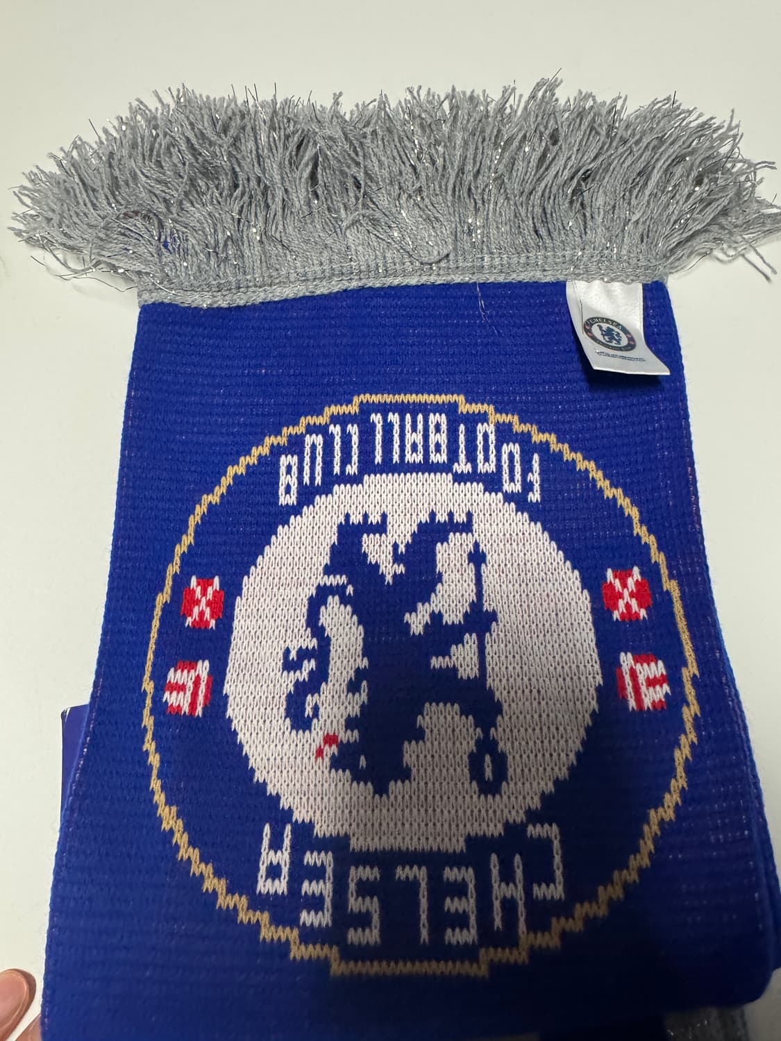 <새상품> 첼시 FC 공식 머플러 블루 상품이미지4