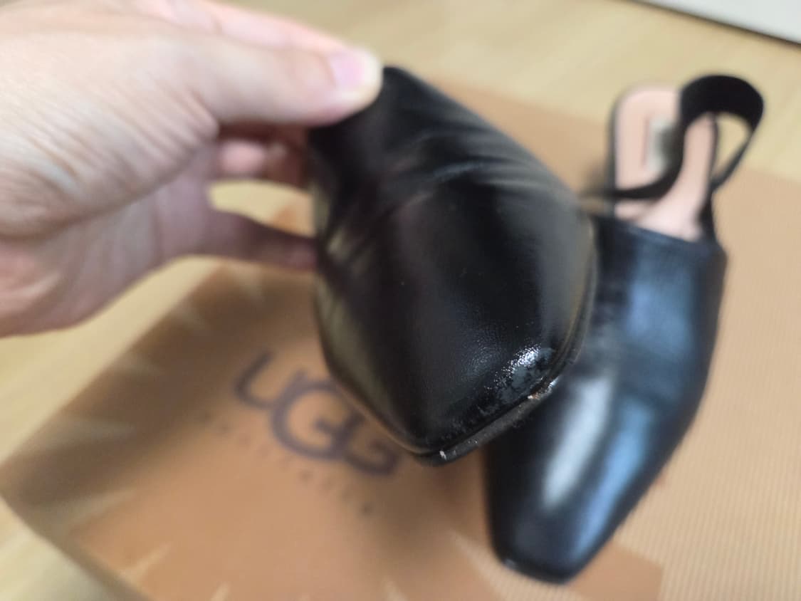 발리(Bally) 송아지 가죽 슬링백 펌프스 힐 샌들 상품이미지5