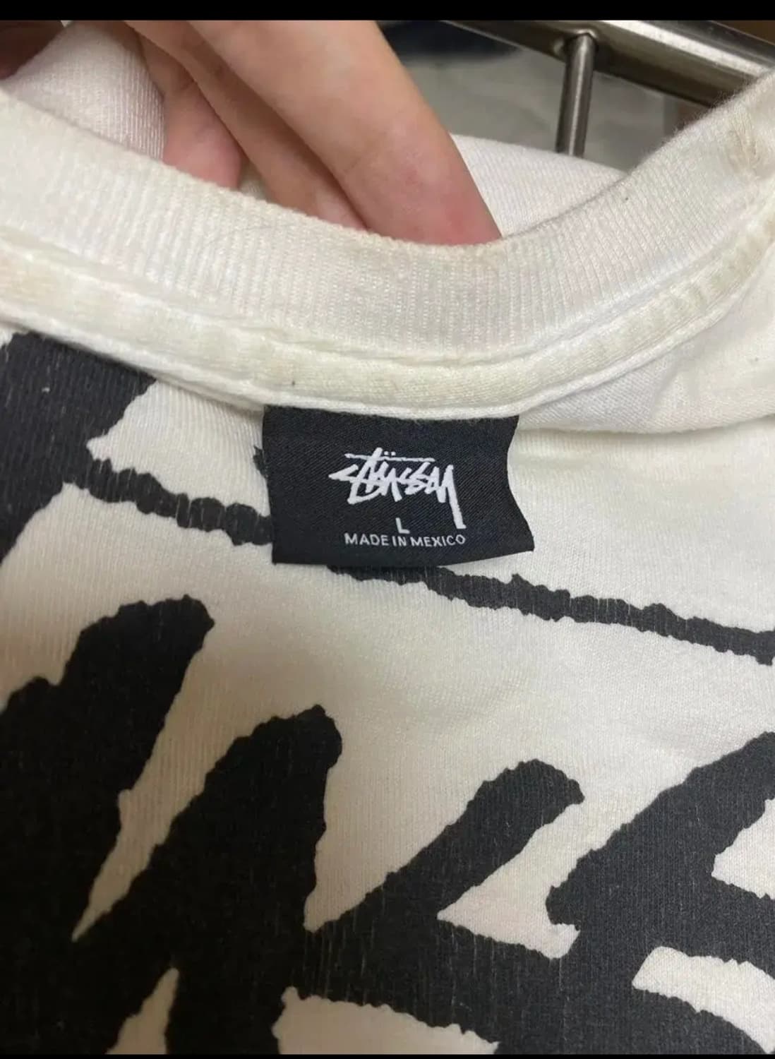 스투시 릭오웬스 40월드투어 반팔 L 상품이미지2