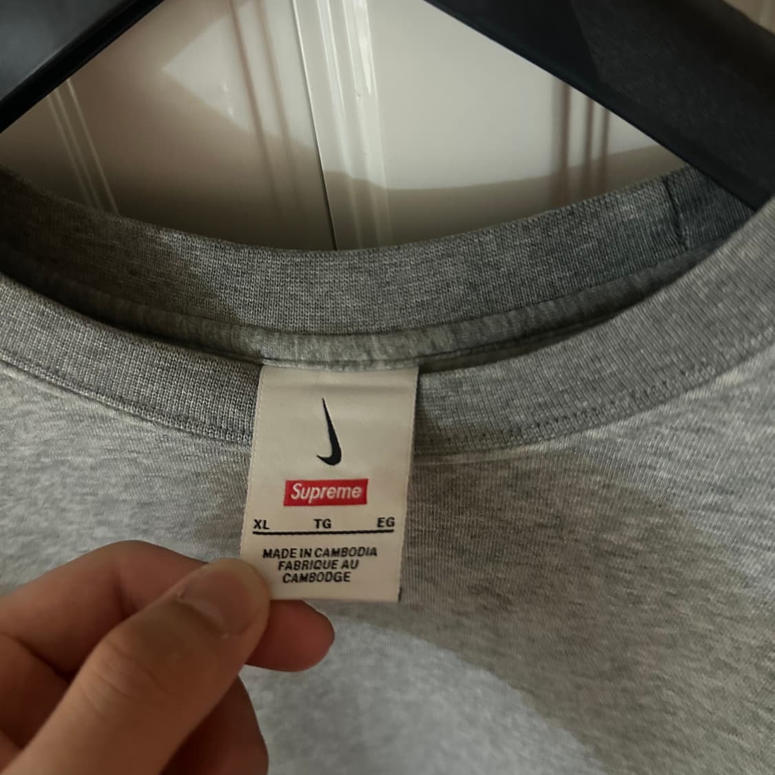 [XL]슈프림 나이키 아크 크루넥 맨투맨 상품이미지5