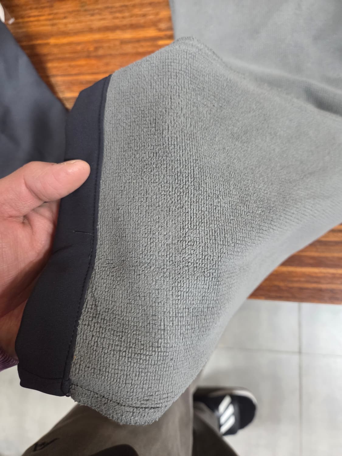 코오롱스포츠 원턱 안감기모 스판덱스 윈드스토퍼 팬츠 31 상품이미지5