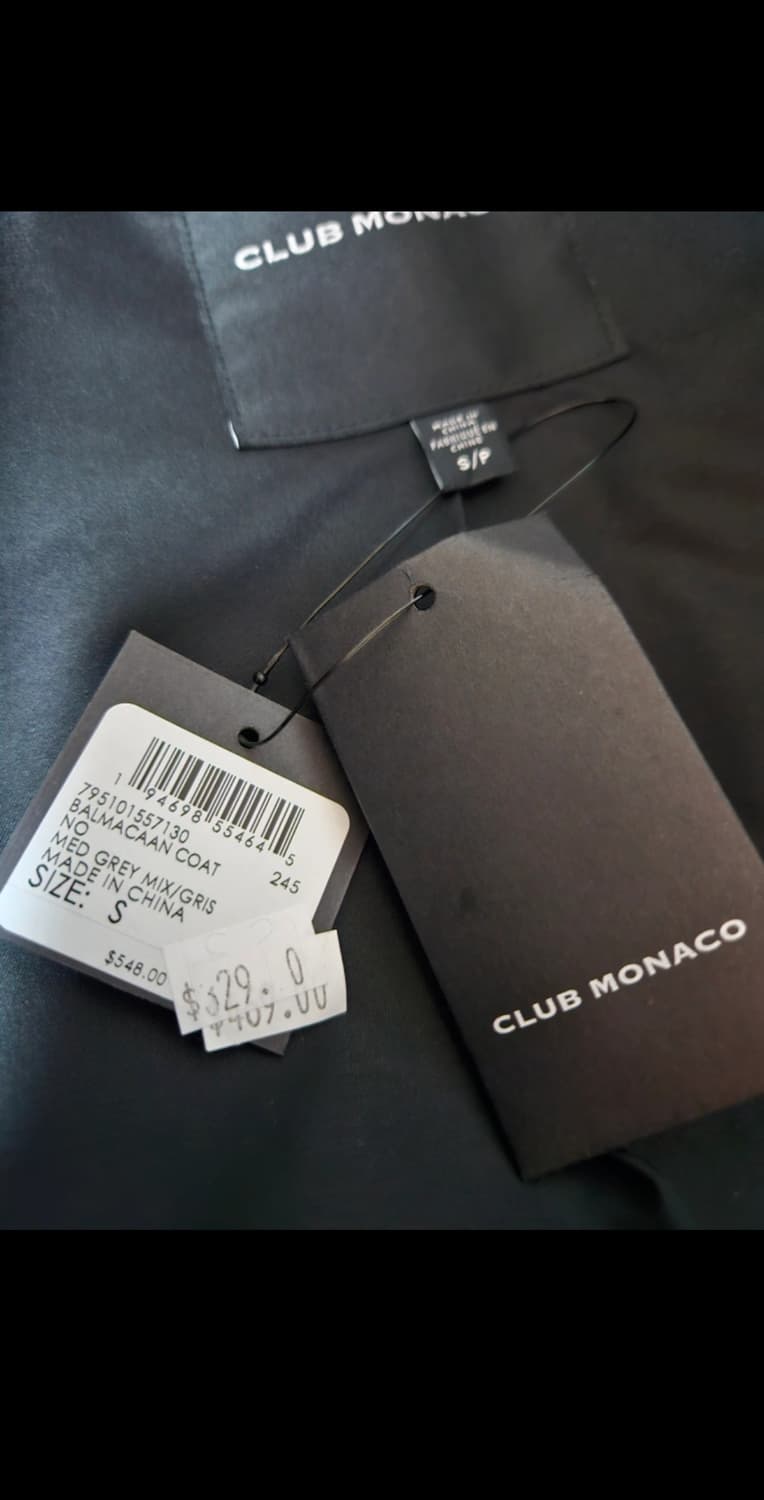클럽모나코 발마칸 코트 판매합니다. 상품이미지5