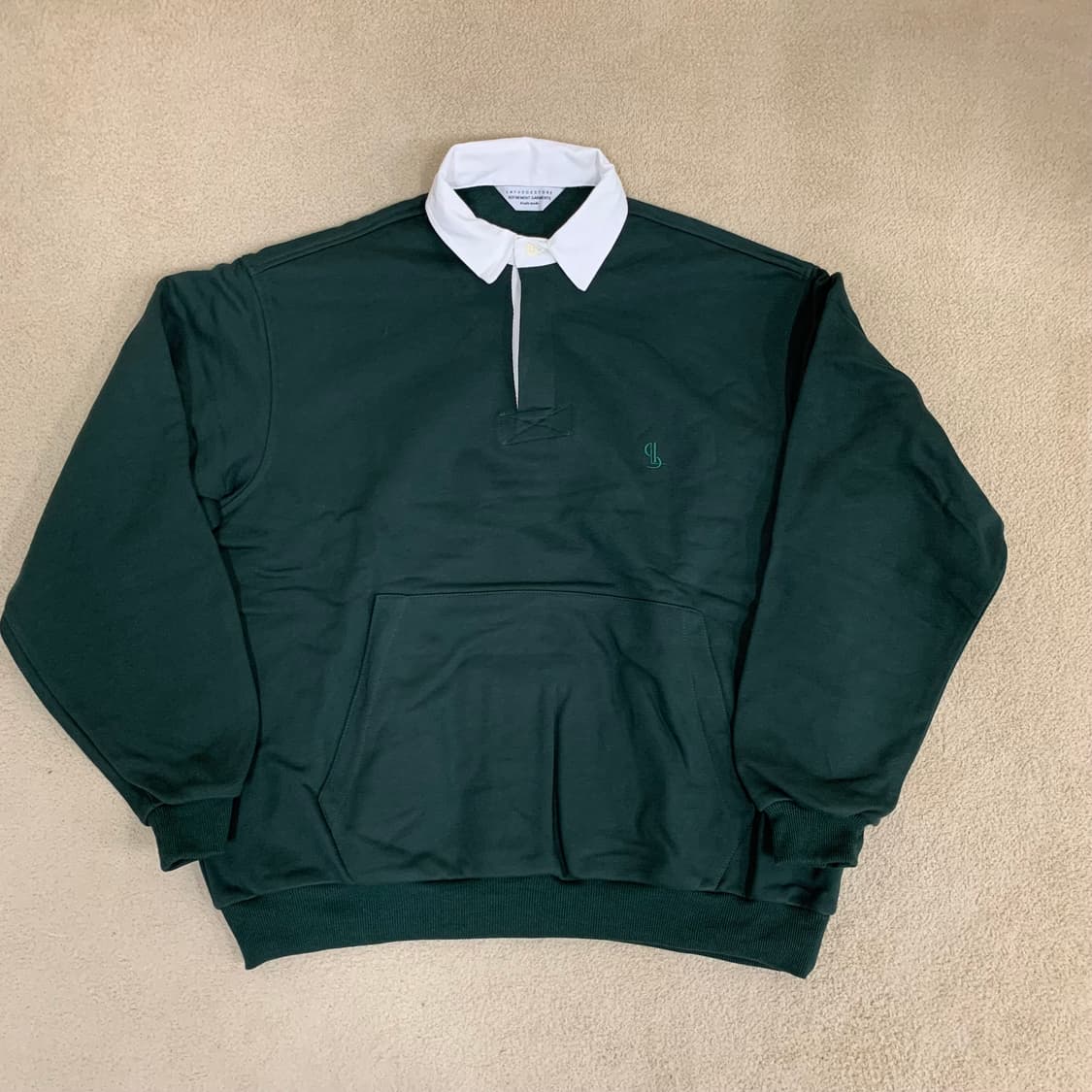 라퍼지스토어 럭비 맨투맨(L/그린) 스웨트셔츠 럭비티셔츠 상품이미지1