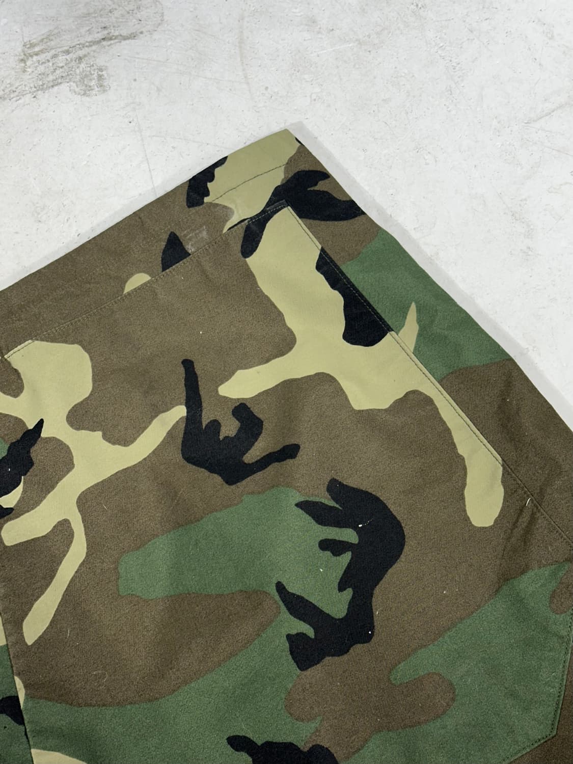 빈티지 카키 밀리터리 미군 카모 오버 트라우저 전투복 바지 미군 팬츠  상품이미지6