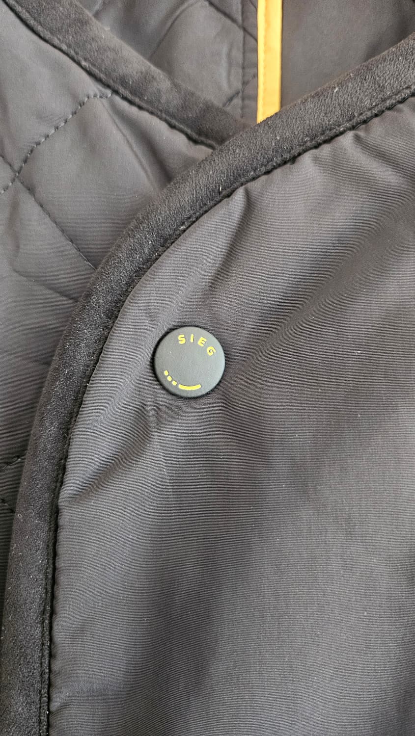 지이크(SIEG) 정품 다이아몬드 퀼팅 자켓 (95사이즈/블랙) 상품이미지3