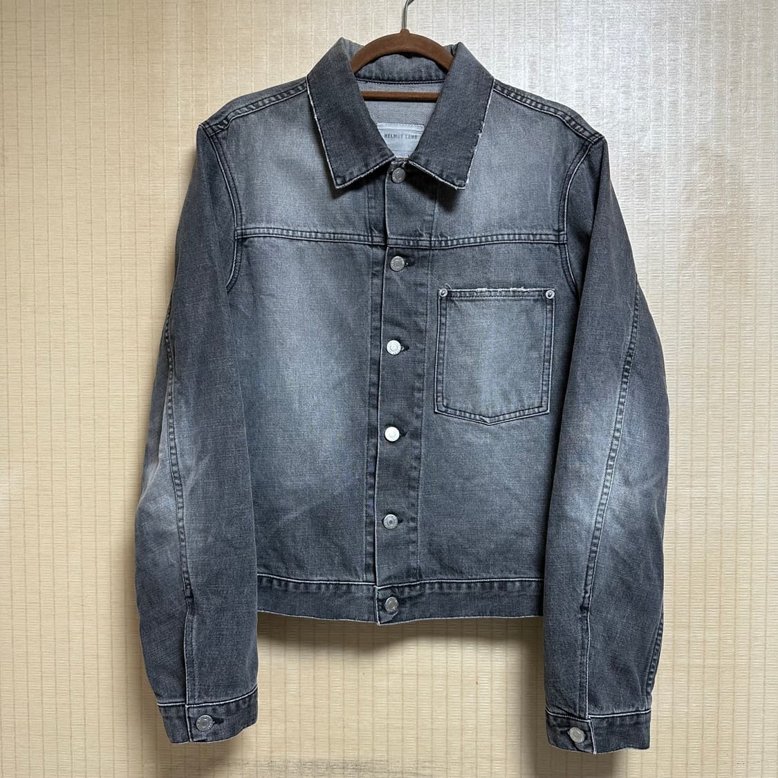 90s 헬무트랭 1세대 흑청 자켓 48사이즈 상품이미지1