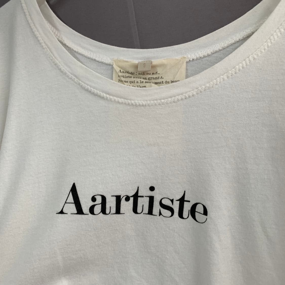 S 바네사브루노 Aartiste 프린팅 오버핏 반팔티 상품이미지3