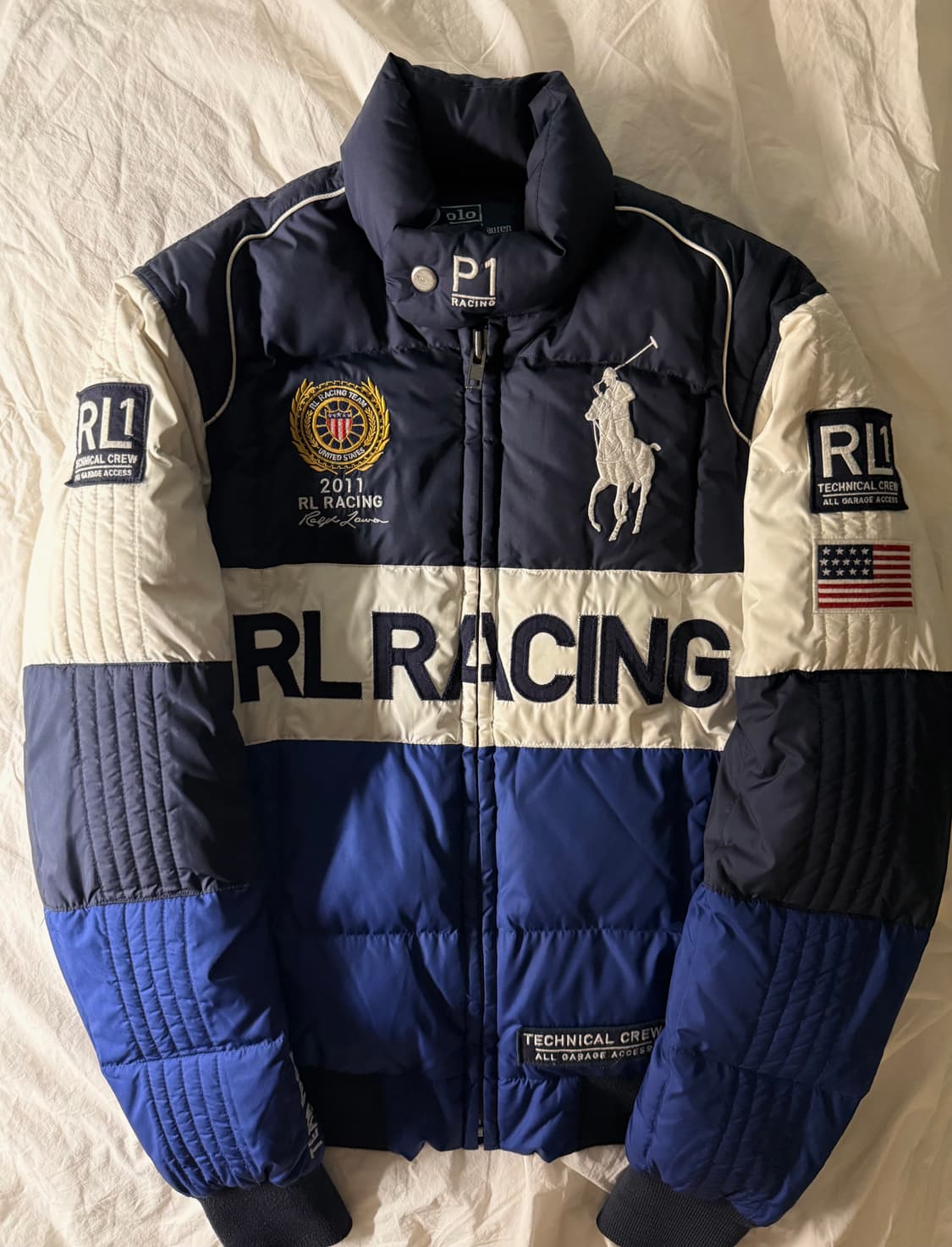 폴로 빅포니 성조시 레이싱 패딩  상품이미지2