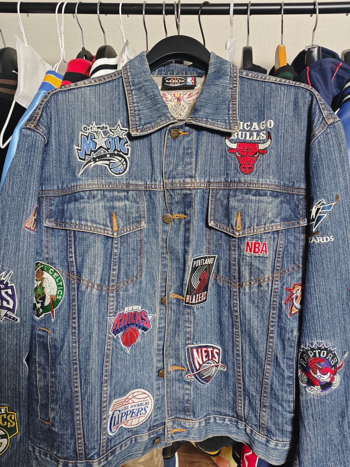 nba unk 데님자켓 상품이미지1