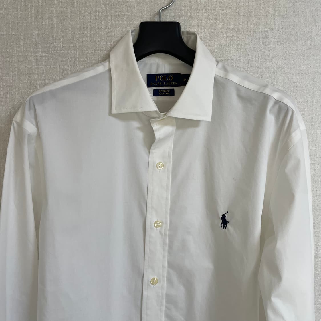 폴로랄프로렌 커스텀핏 이지케어 드레스 셔츠 /화이트,M 상품이미지2