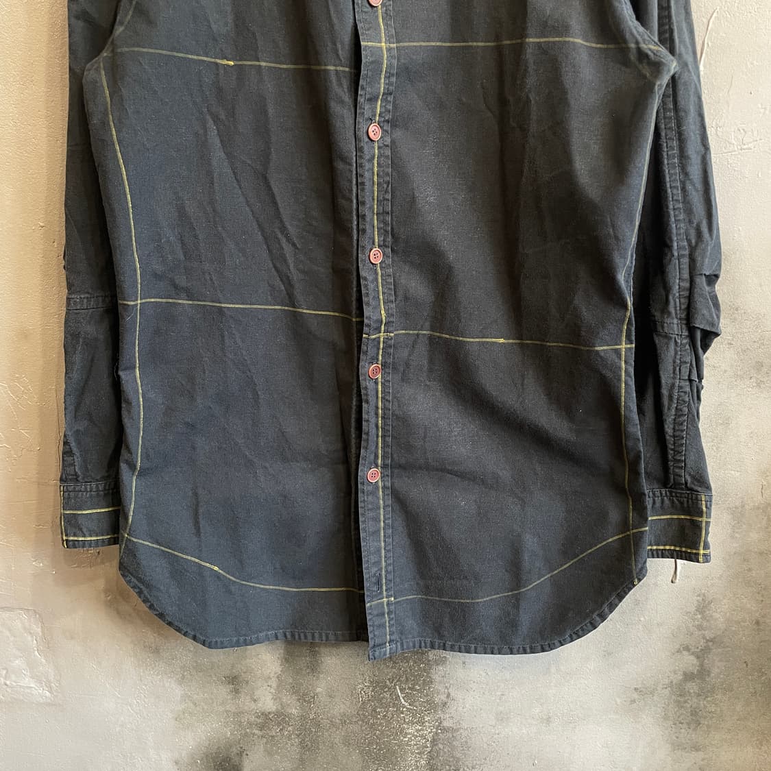 크리스토퍼 네메스 라인 드로잉 프린트 셔츠 상품이미지5