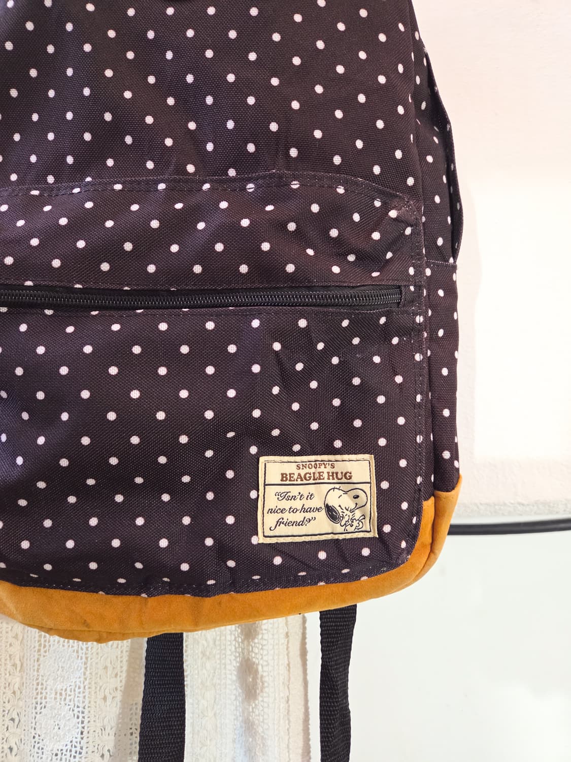 PEANUTS 스누피 도트 백팩 상품이미지3