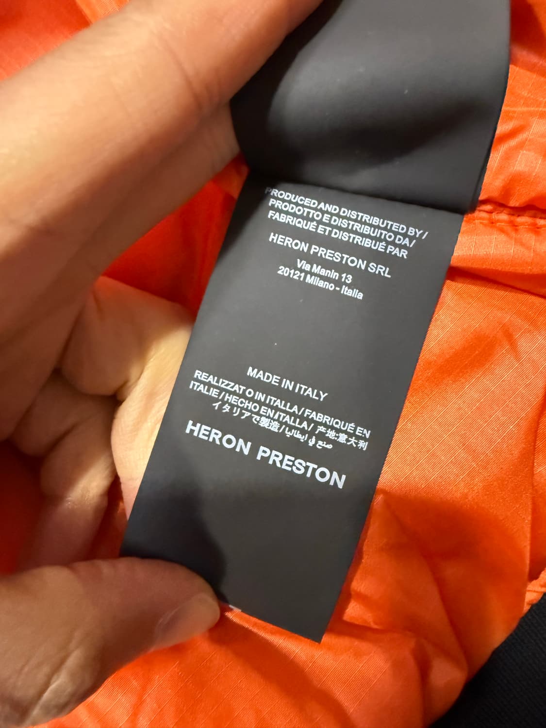 Heron Preston 헤론 프레스톤 봄버 자켓 상품이미지7
