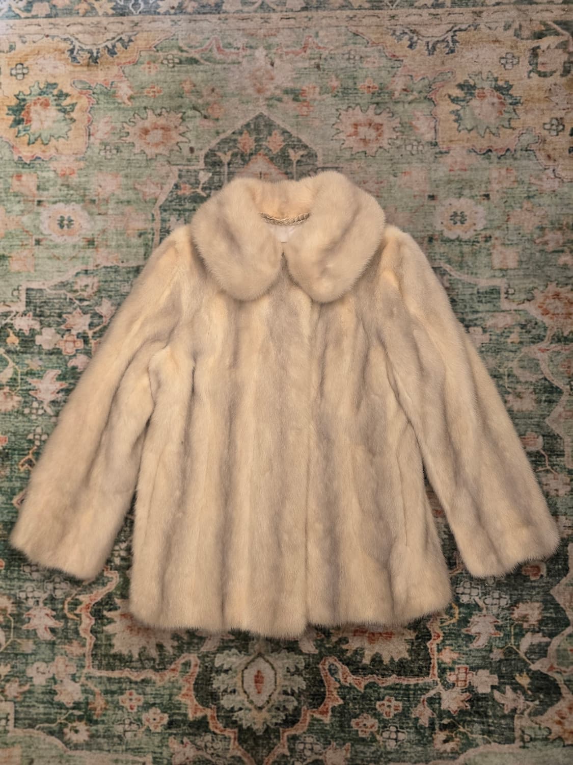 일본 80.s야마오카(Yamaoka) 밍크 모피 코트 상품이미지9