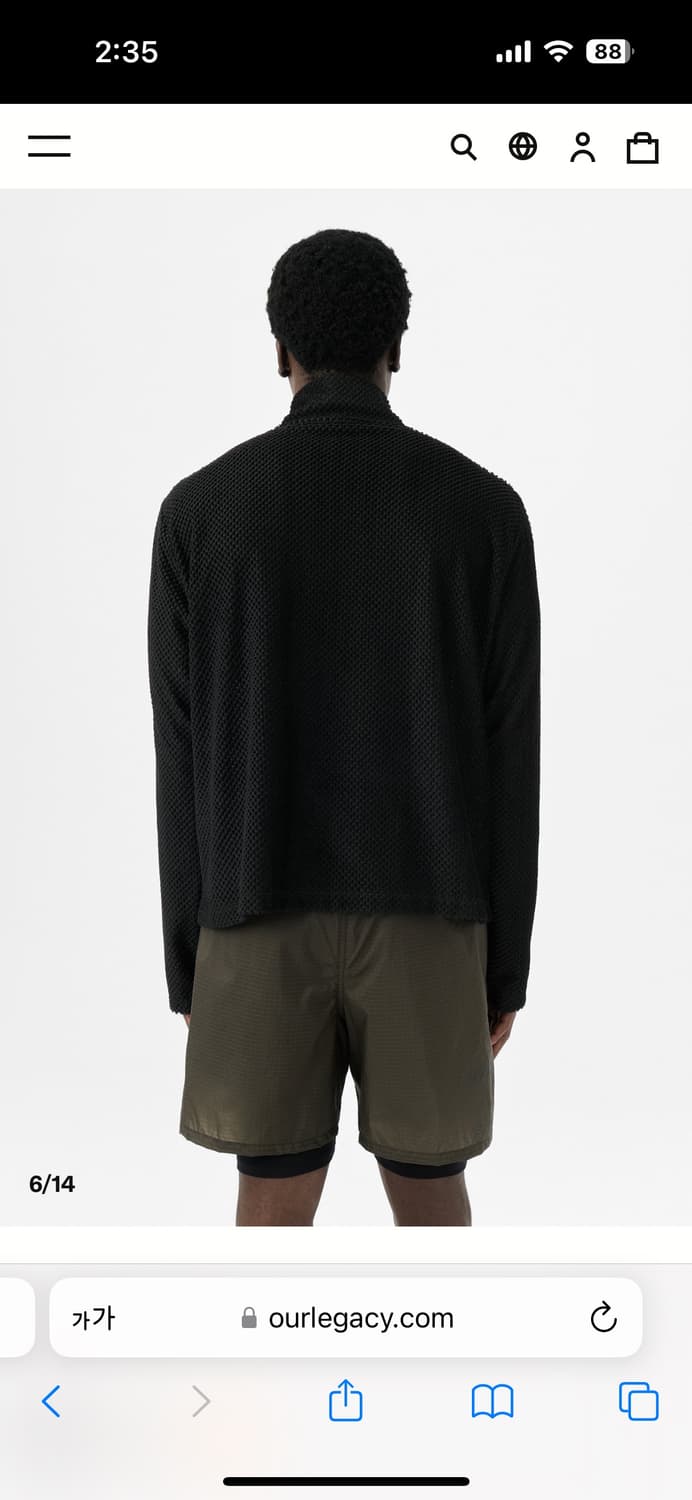 OUR LEGACY WORKSHOP SPORT HALF ZIP 상품이미지5