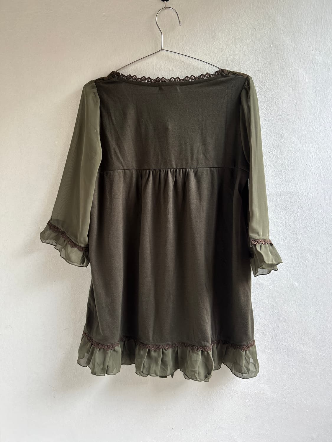 레이스 꽃 블라우스  상품이미지7