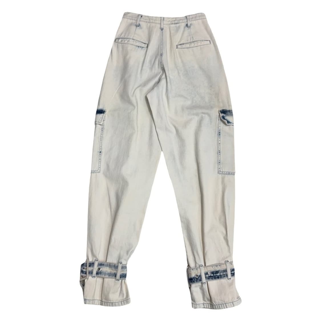 MSGM 라이트워시 데님 카고팬츠 38 상품이미지9