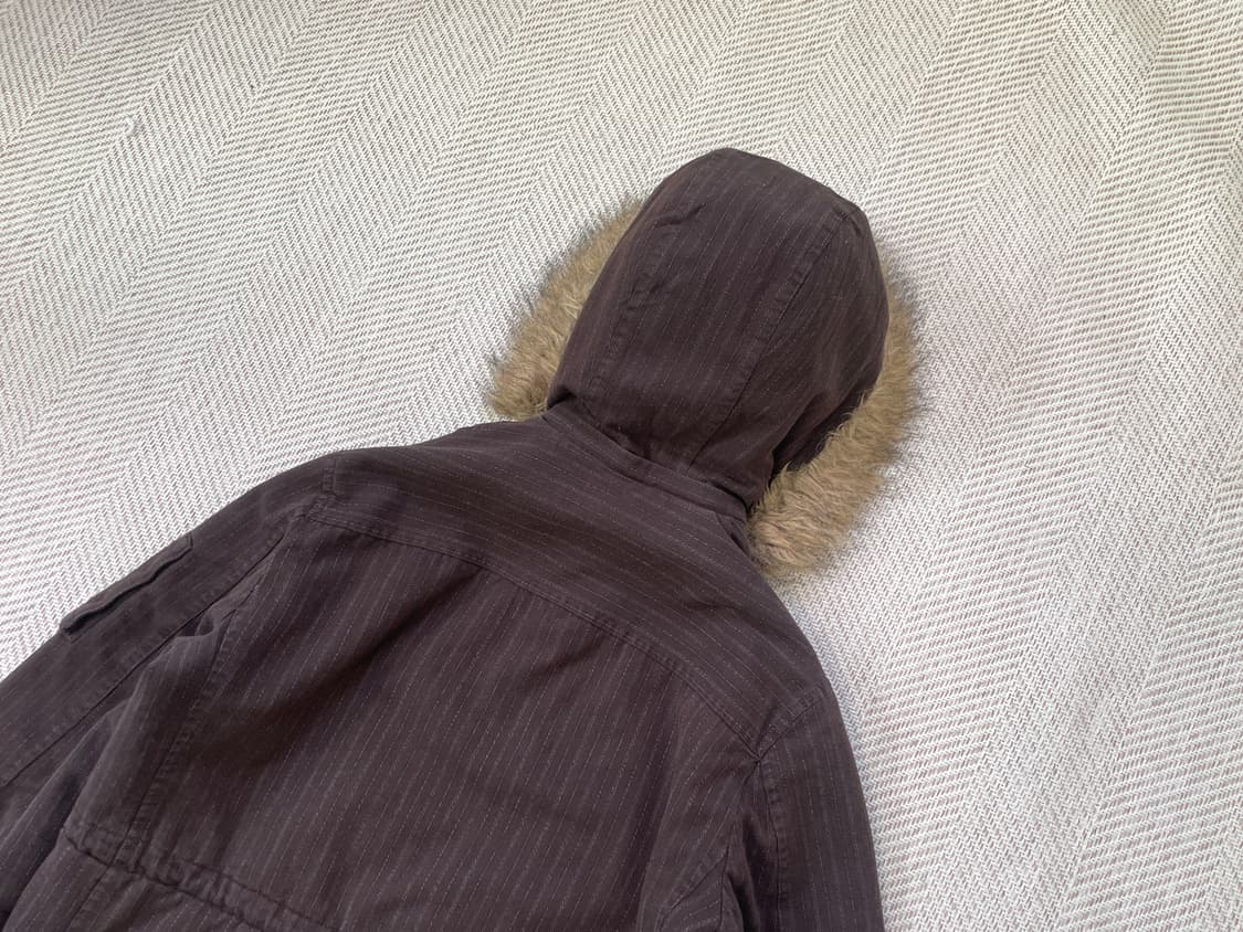 간사이 야마모토 브라운 퍼트리밍 자켓  J03986 상품이미지7