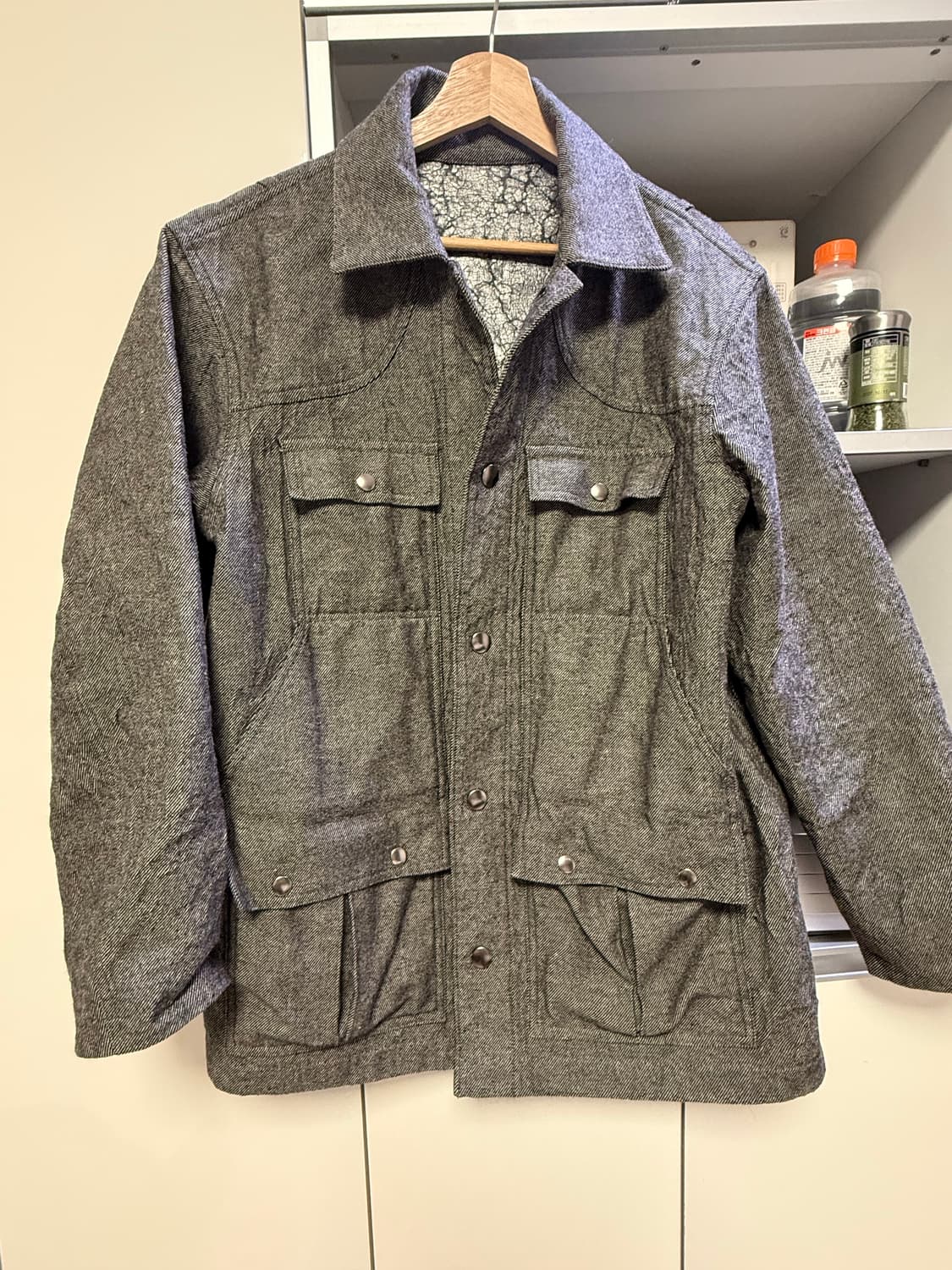 [1] 오토매틱 포 더 피플 헌티드 자켓 차콜 상품이미지2