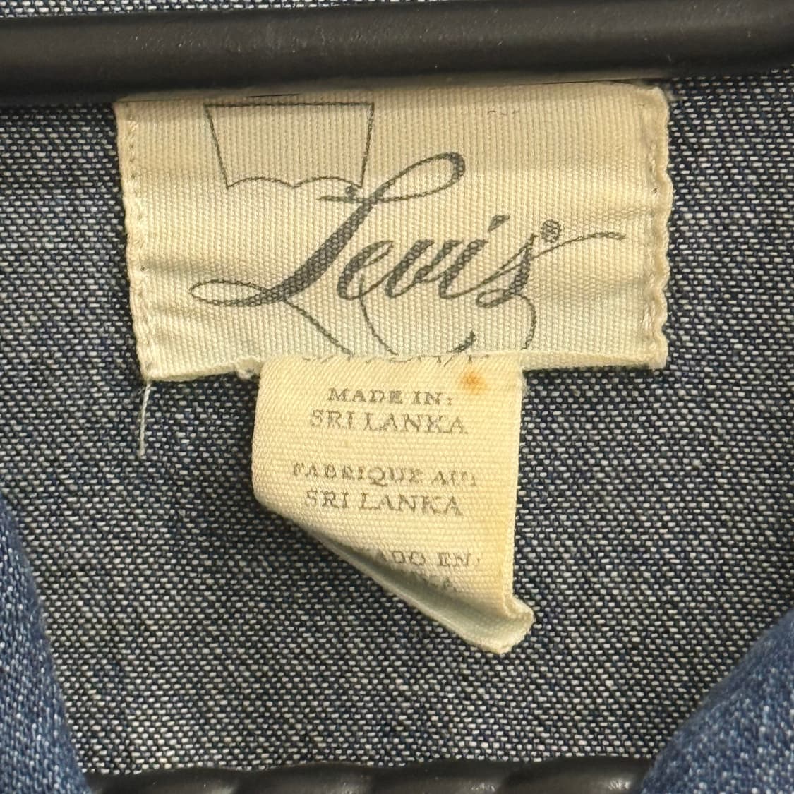 90S 리바이스 데님 웨스턴 셔츠 (S) 상품이미지2