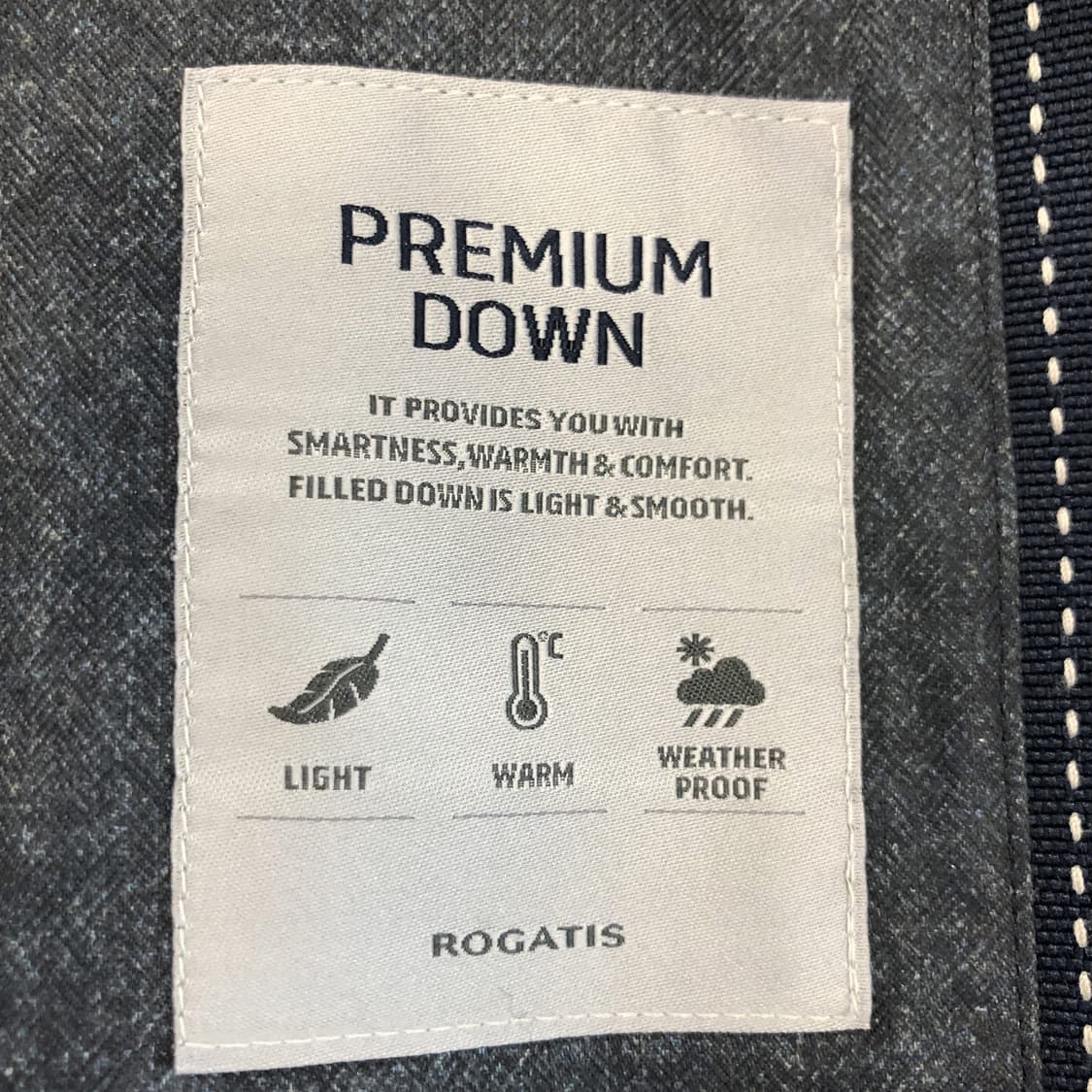 로가디스 프리미엄다운 패딩코트 95 사이즈  상품이미지8