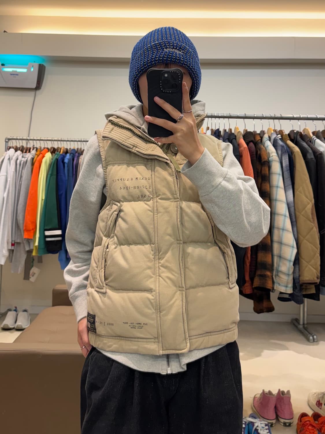 데님&서플라이 랄프로렌 패딩 베스트 상품이미지8