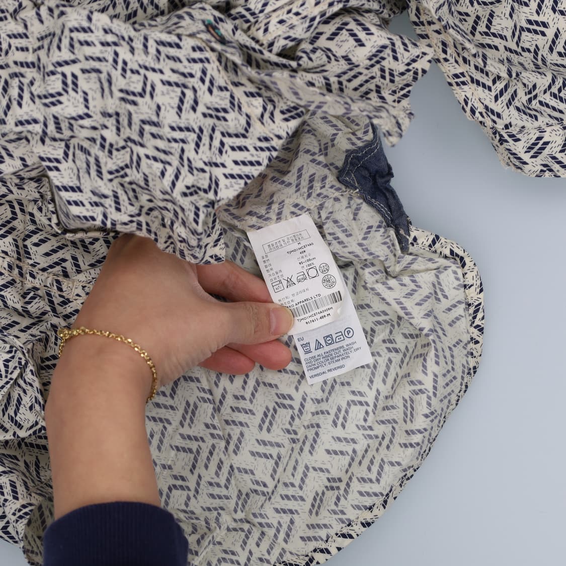 M 타미힐피거 패턴 반팔셔츠 0317H1 상품이미지4