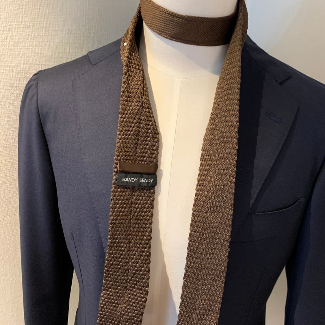 밴디벤디 100폴리에스터 도트 니트타이 슬림넥타이 5cn A+등급 상품이미지2