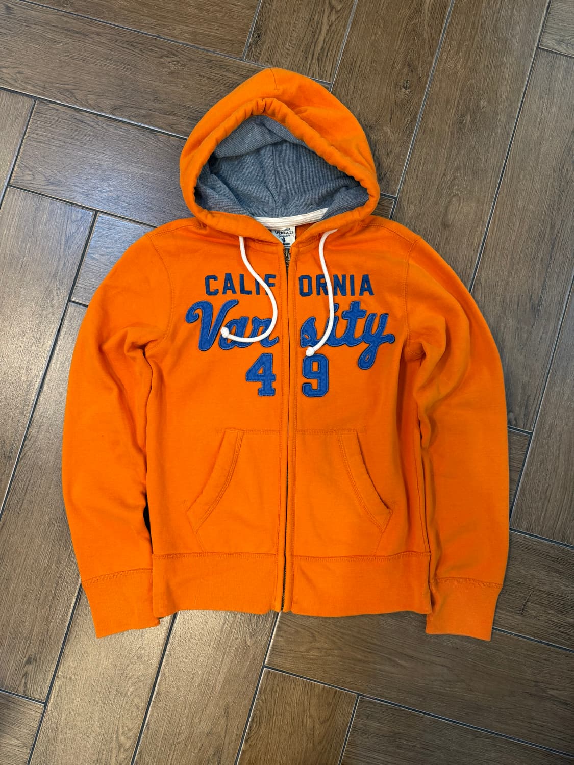 후아유 오렌지 후드집업  상품이미지4