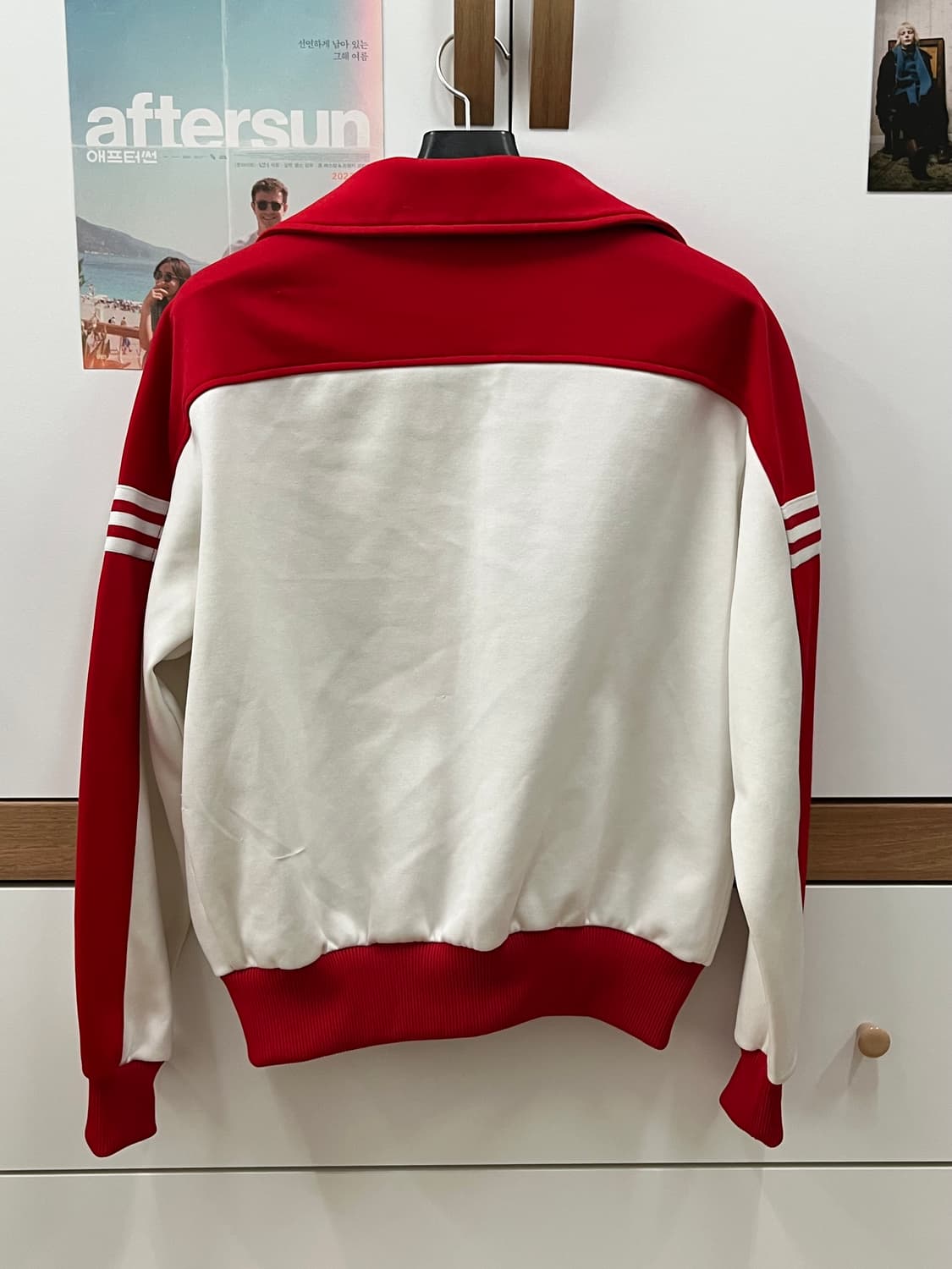 아디다스 져지 레드 화이트 흰빨 빨흰 상품이미지3