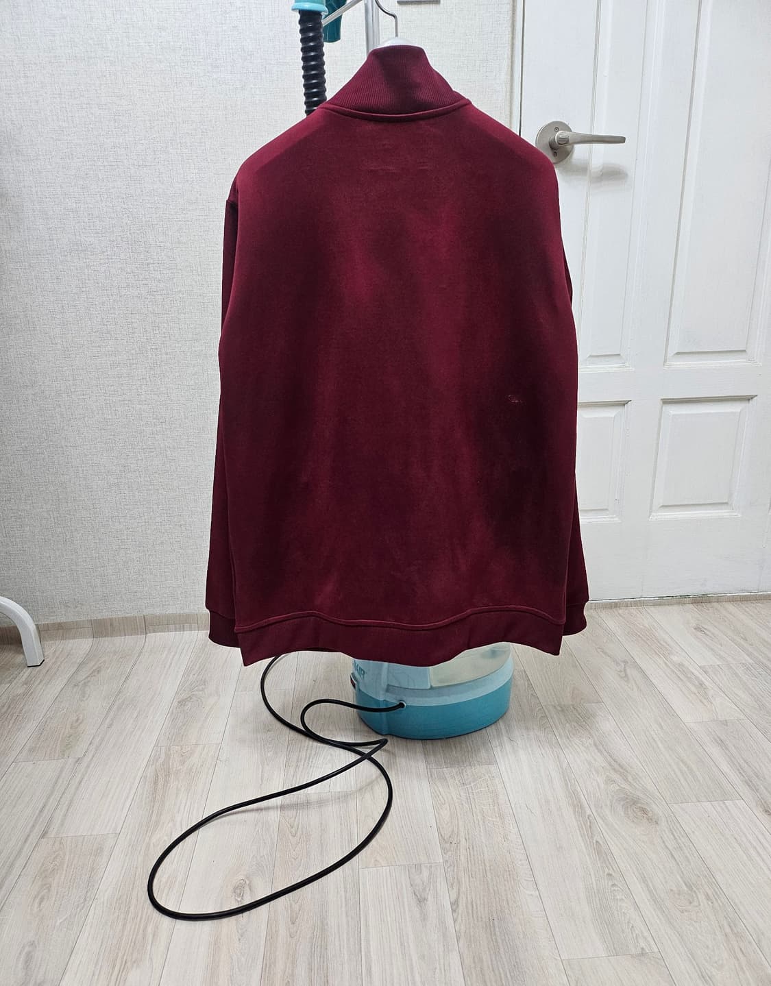 (105)XL ☆초대장급☆ 아디다스 멕시코 [버건디 골드금장] 트랙탑져지 상품이미지6