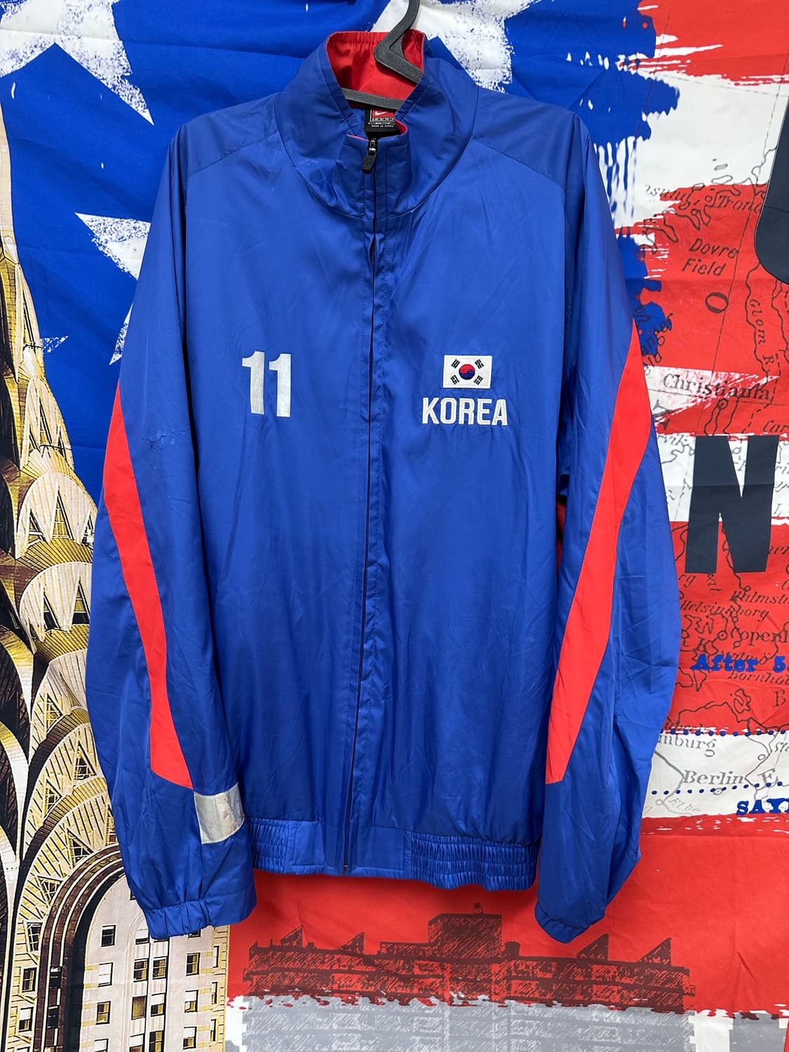 나이키 올드스쿨 레어 국대 오버핏 바람막이3XL115 상품이미지1