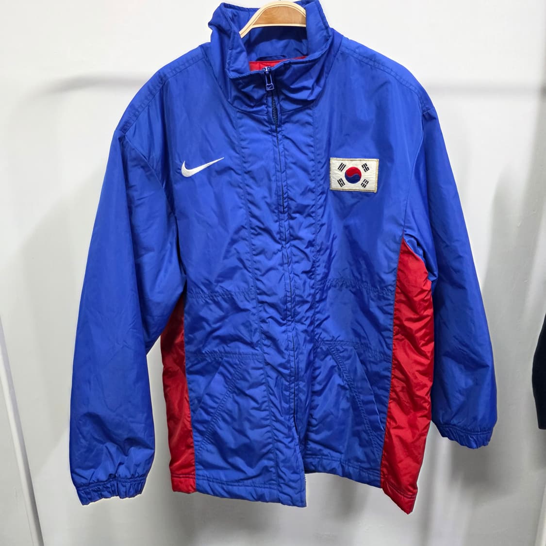 나이키 올드스쿨 국대 바람막이 누빔 점퍼 태극기 90 상품이미지1