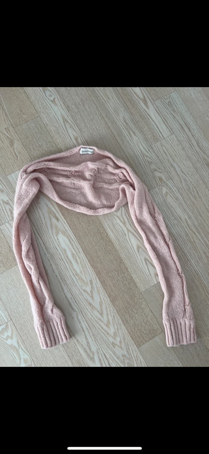 쓰리타임즈 볼레로 가디건 상품이미지3