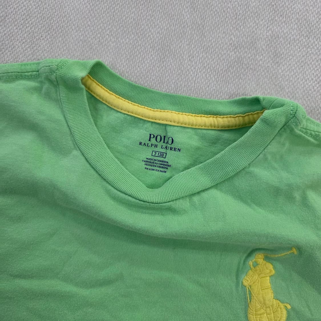 [130] 폴로 랄프로렌 키즈 반팔티 0210J 상품이미지2