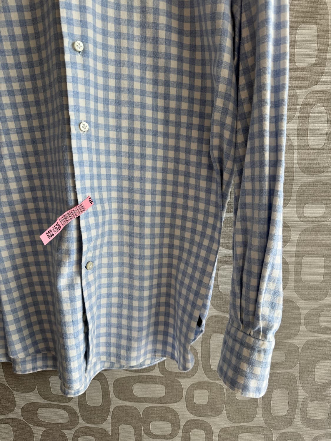 Orian 오리앙 브러쉬드 코튼 체크 셔츠 상품이미지2