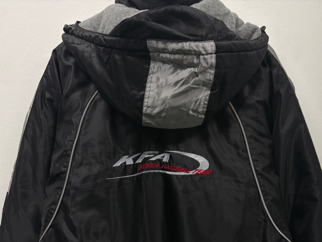 국가대표 KFA 축구팀 롱패딩 점퍼 L 상품이미지6