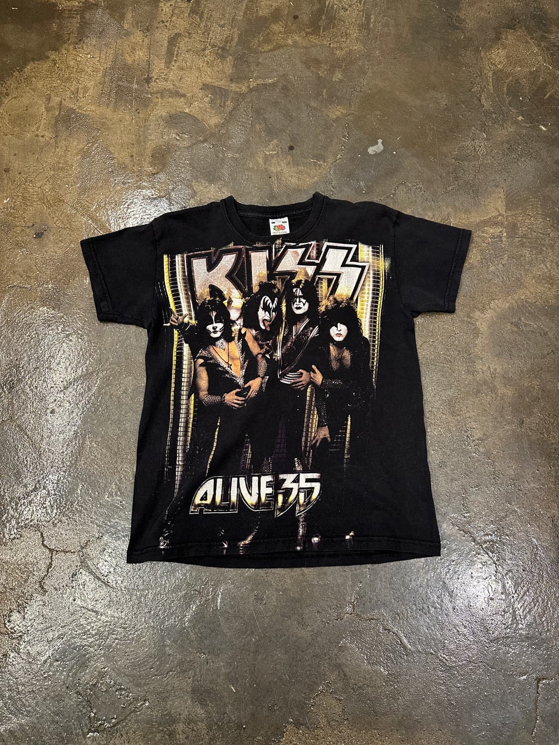 KISS Alive 35 키스 빈티지 밴드티 XS 상품이미지1