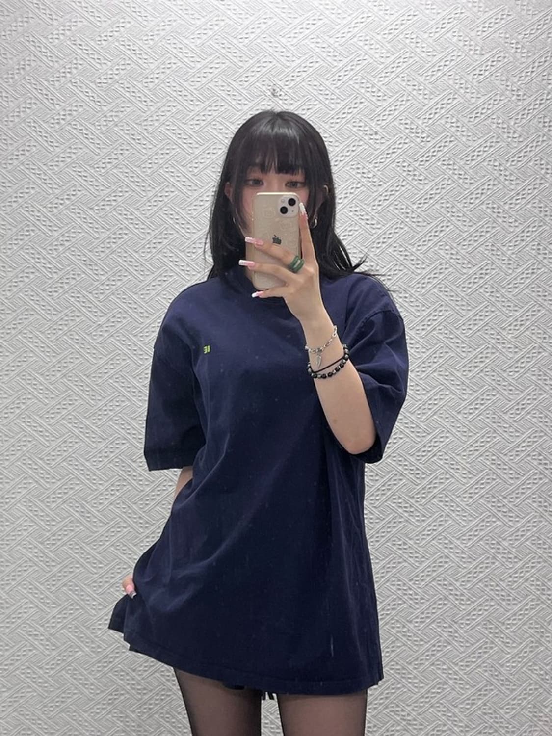 이에이 올드스쿨 레트로 아이덴티티 레터링 반팔티 XL C12309 상품이미지1