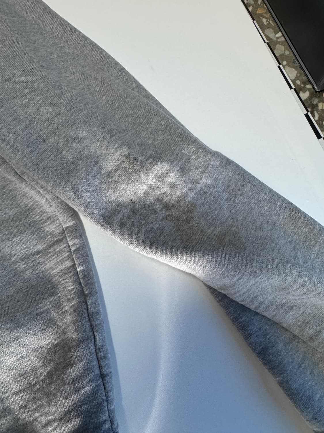 앤더슨벨 헤비 코튼 뒷 프린팅 기모 후드티 L 상품이미지5